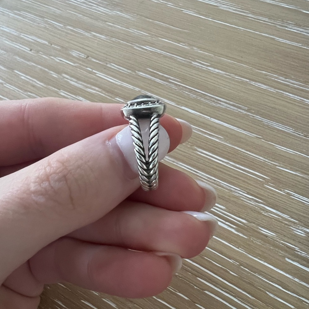 David Yurman Sterling Silver Ring - Picture 6 of 7